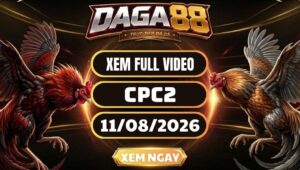 Xem Full Clip Đá Gà CPC2 Ngày 11/08/2026 Tại DAGA88